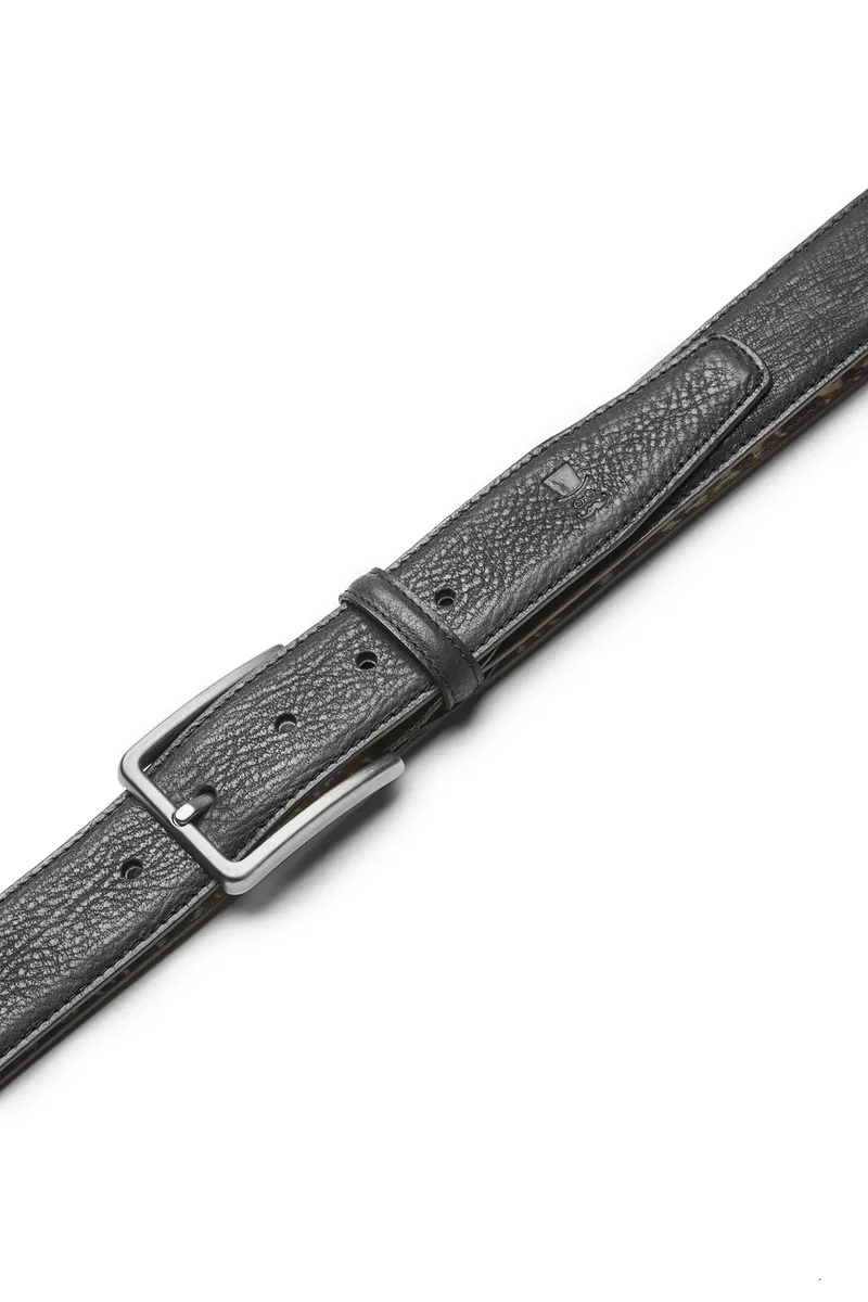 Ledergürtel Herren 3,5 cm – Genarbt