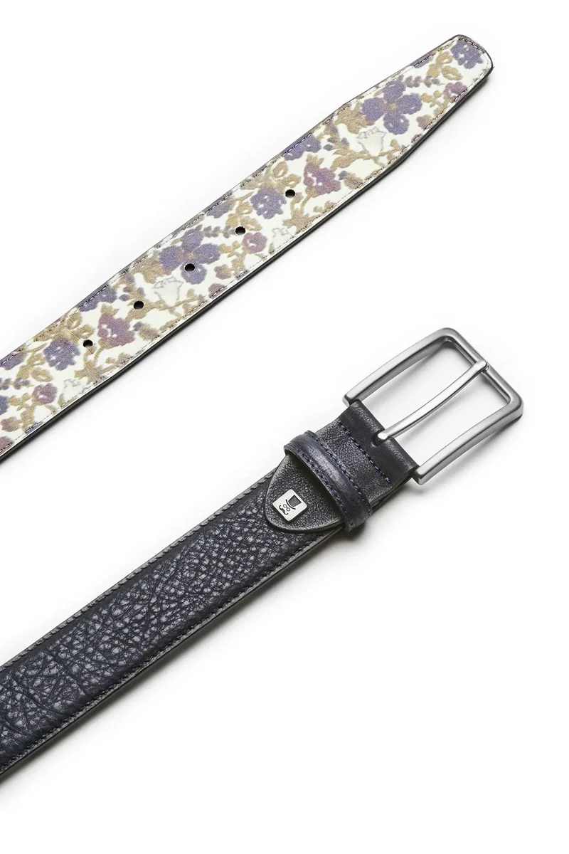 Ledergürtel Herren 3,5 cm – Genarbt