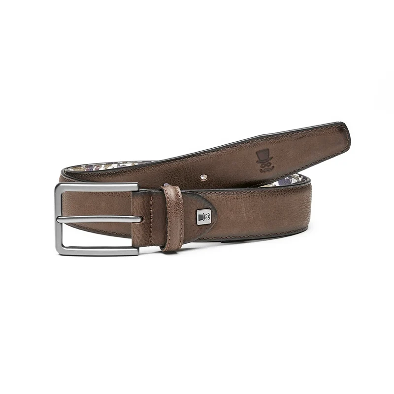 Ledergürtel Herren 3,5 cm – Genarbt