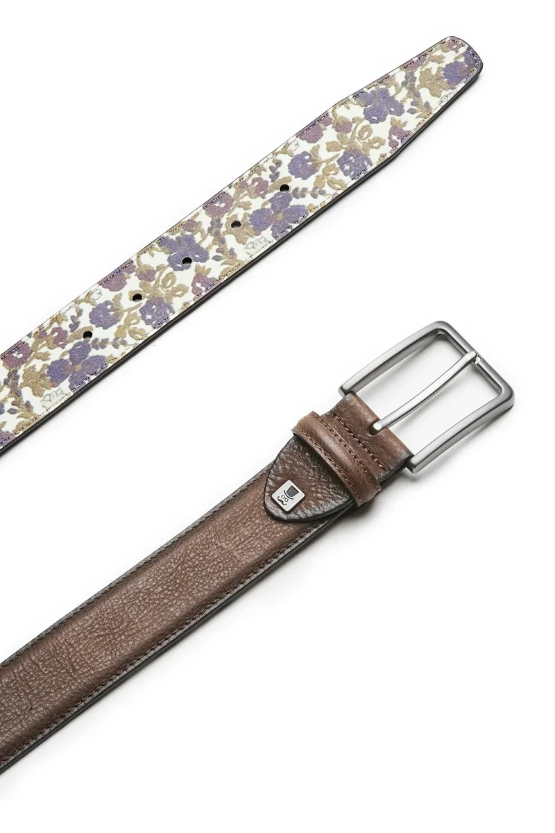Ledergürtel Herren 3,5 cm – Genarbt