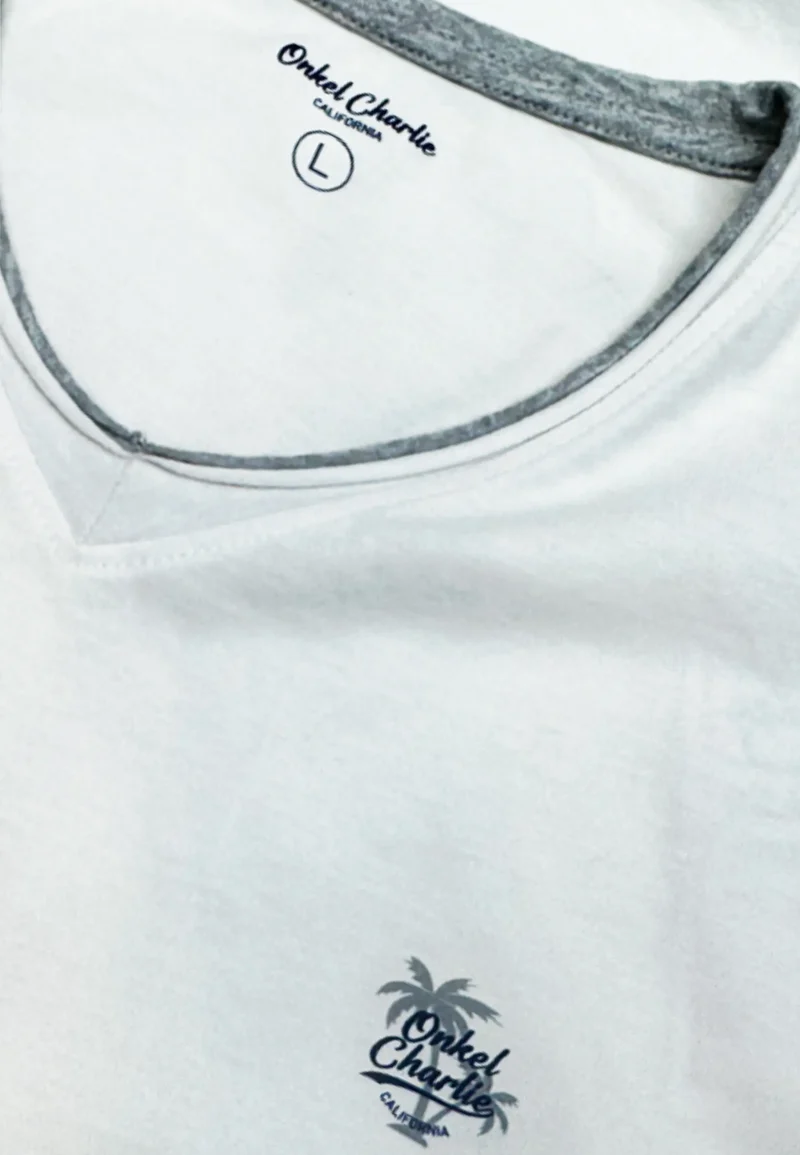 Loungewear Shirt Herren V-Neck