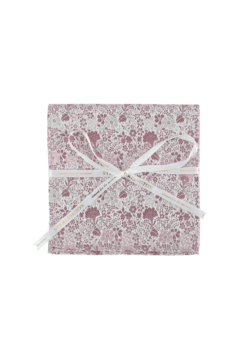 Einstecktuch Herren Hochzeit aus Seide – Floral