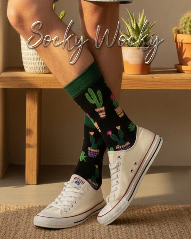 Cactus Socks Desert Plant Edition