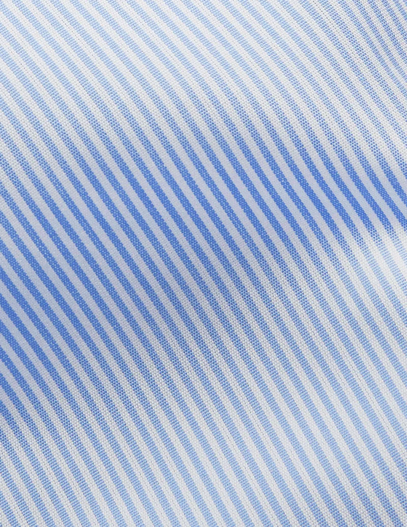 Chemise Classique rayée bleue