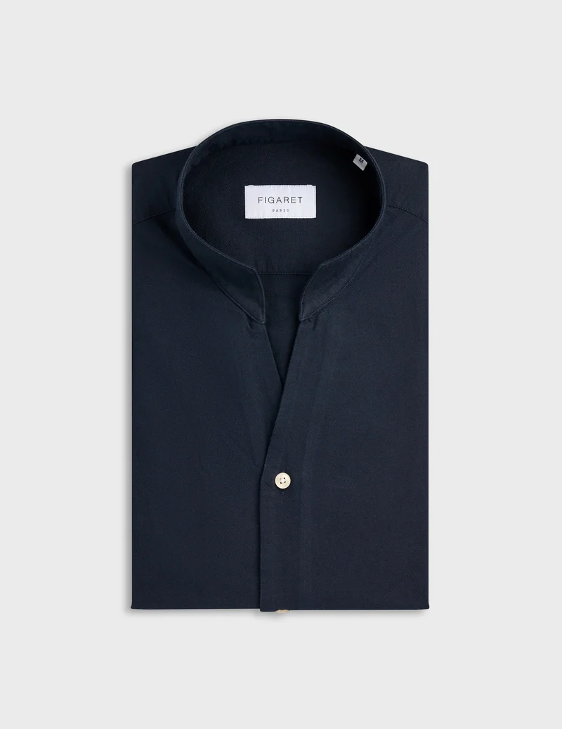 Chemise Carl bleu marine