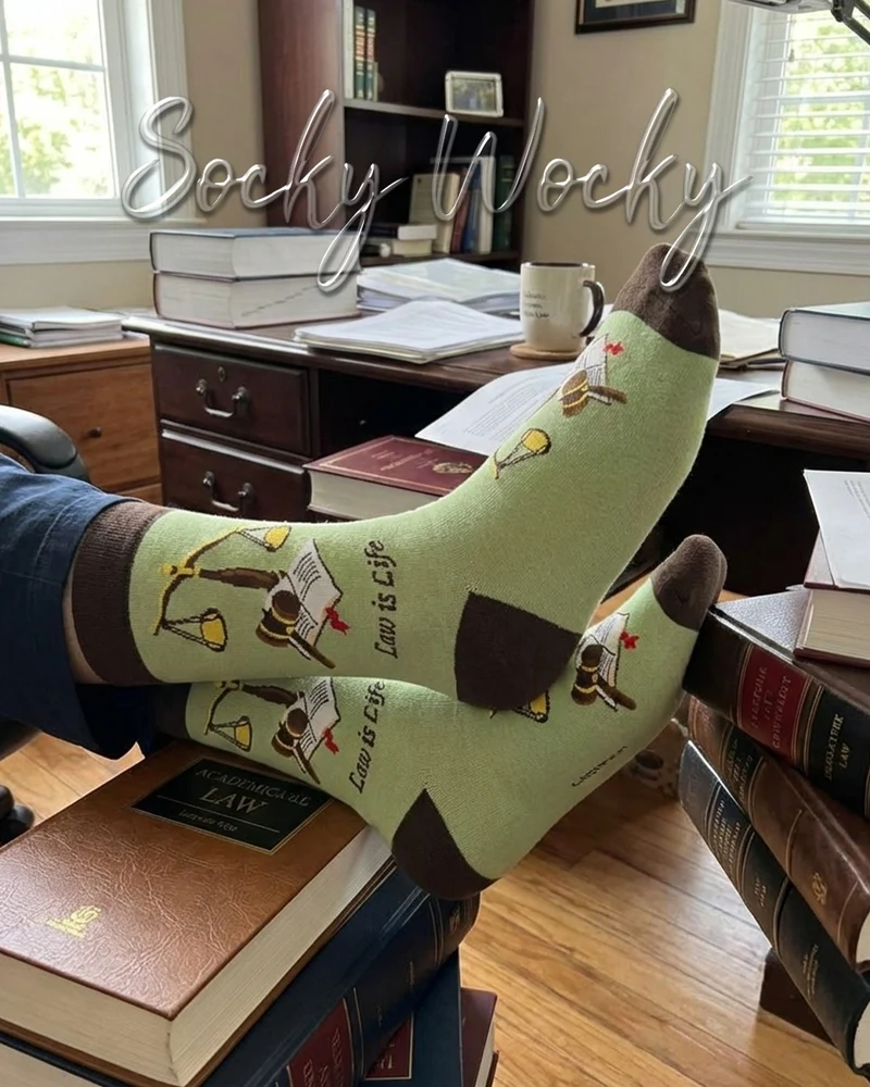 Law is Life Socks Legal Profession Edition