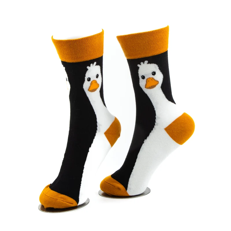 Duck Portre Socks Animal Portrait Series