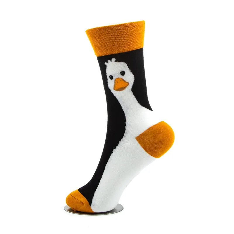Duck Portre Socks Animal Portrait Series