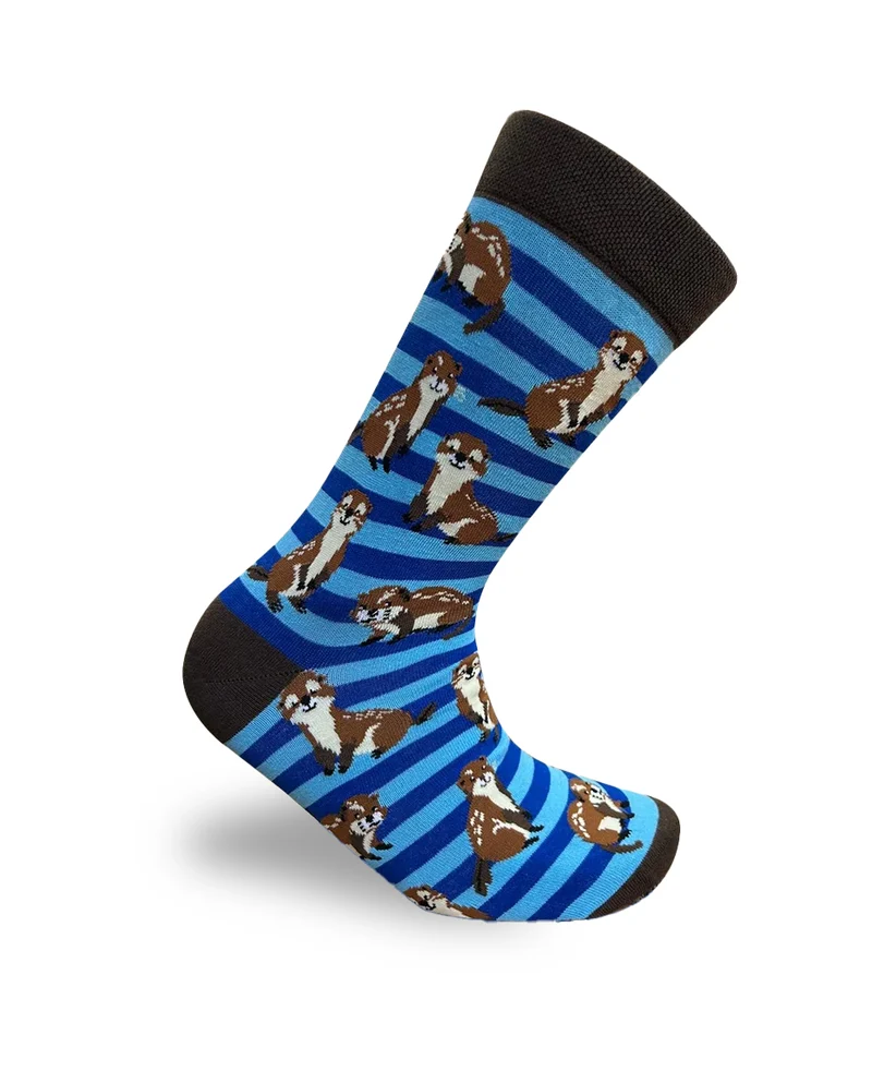 Otters Socks Cute Water Animal Edition