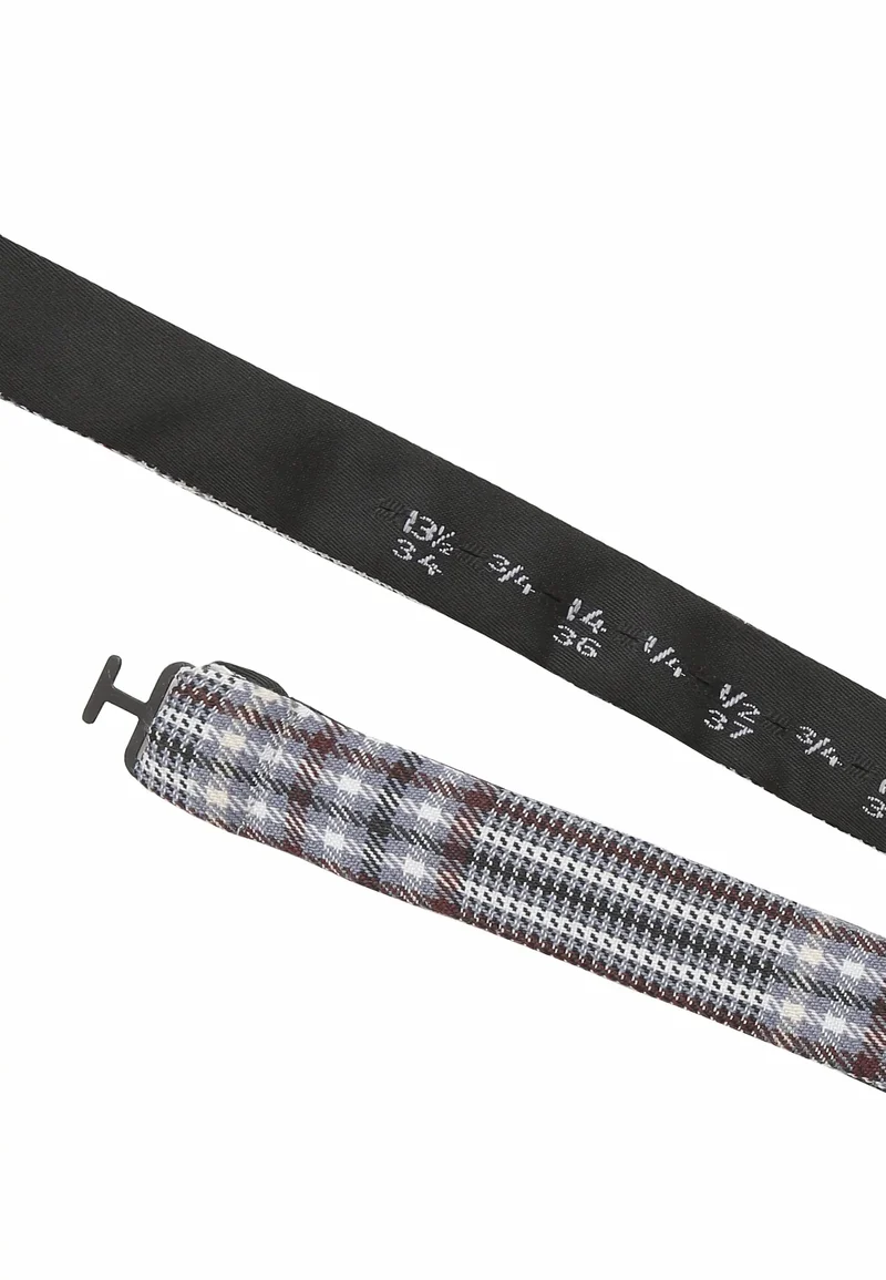 Herren Fliege Karo Grau-Blau – Glencheck