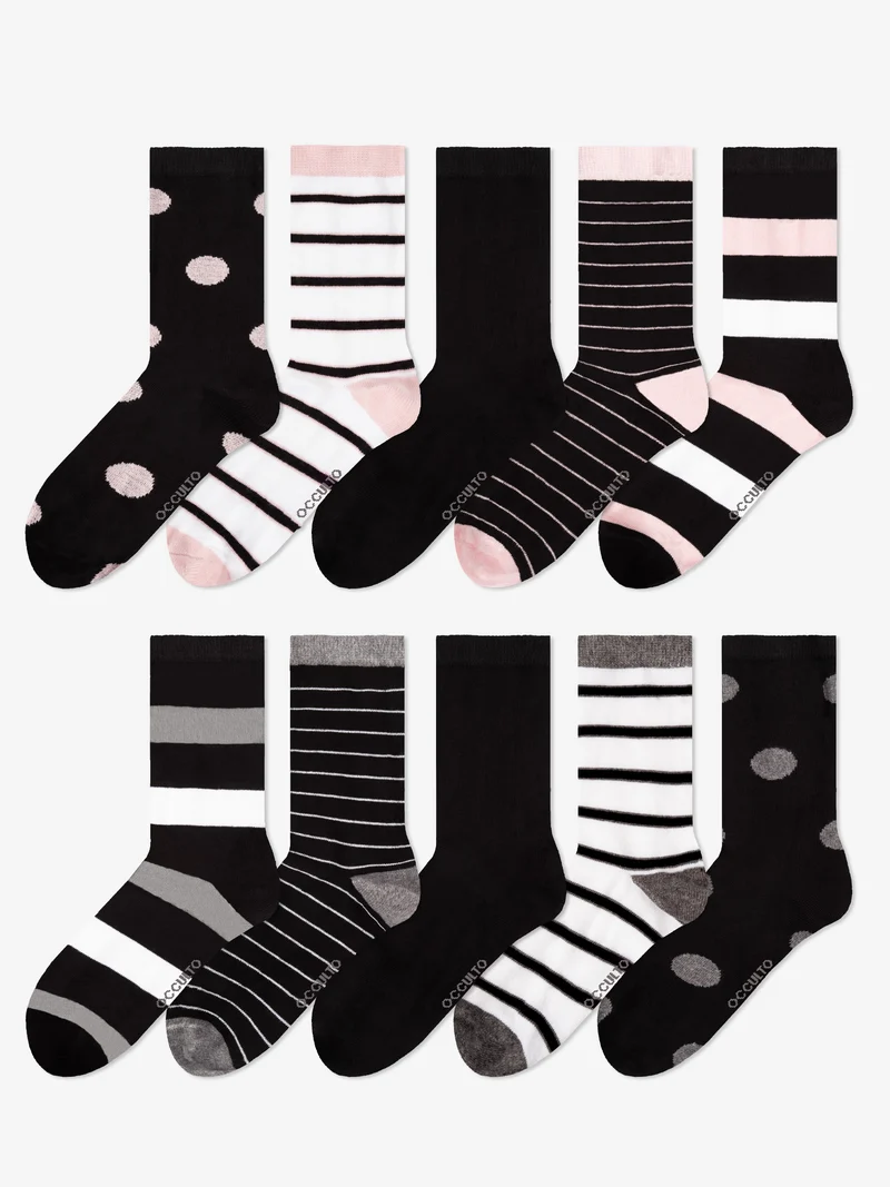 Lotte - Baumwollsocken bunt Damen