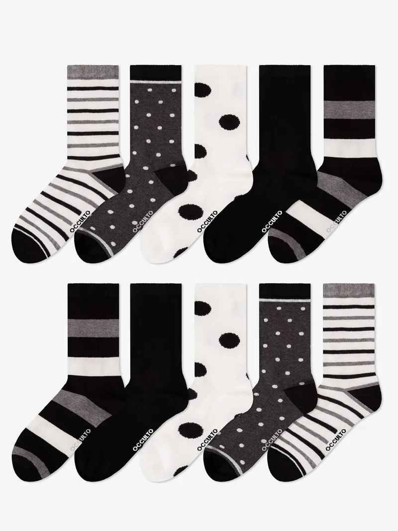 Lotte - Baumwollsocken bunt Damen