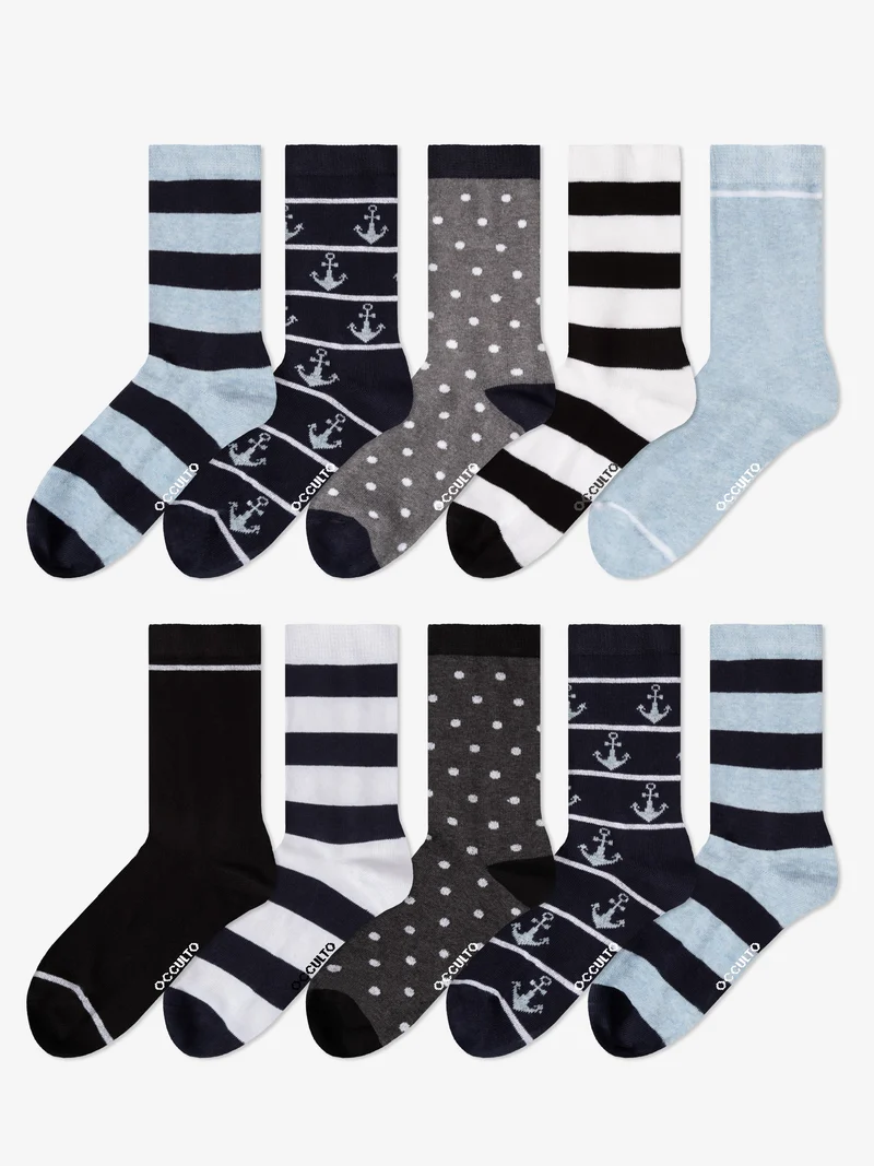Lotte - Baumwollsocken bunt Damen