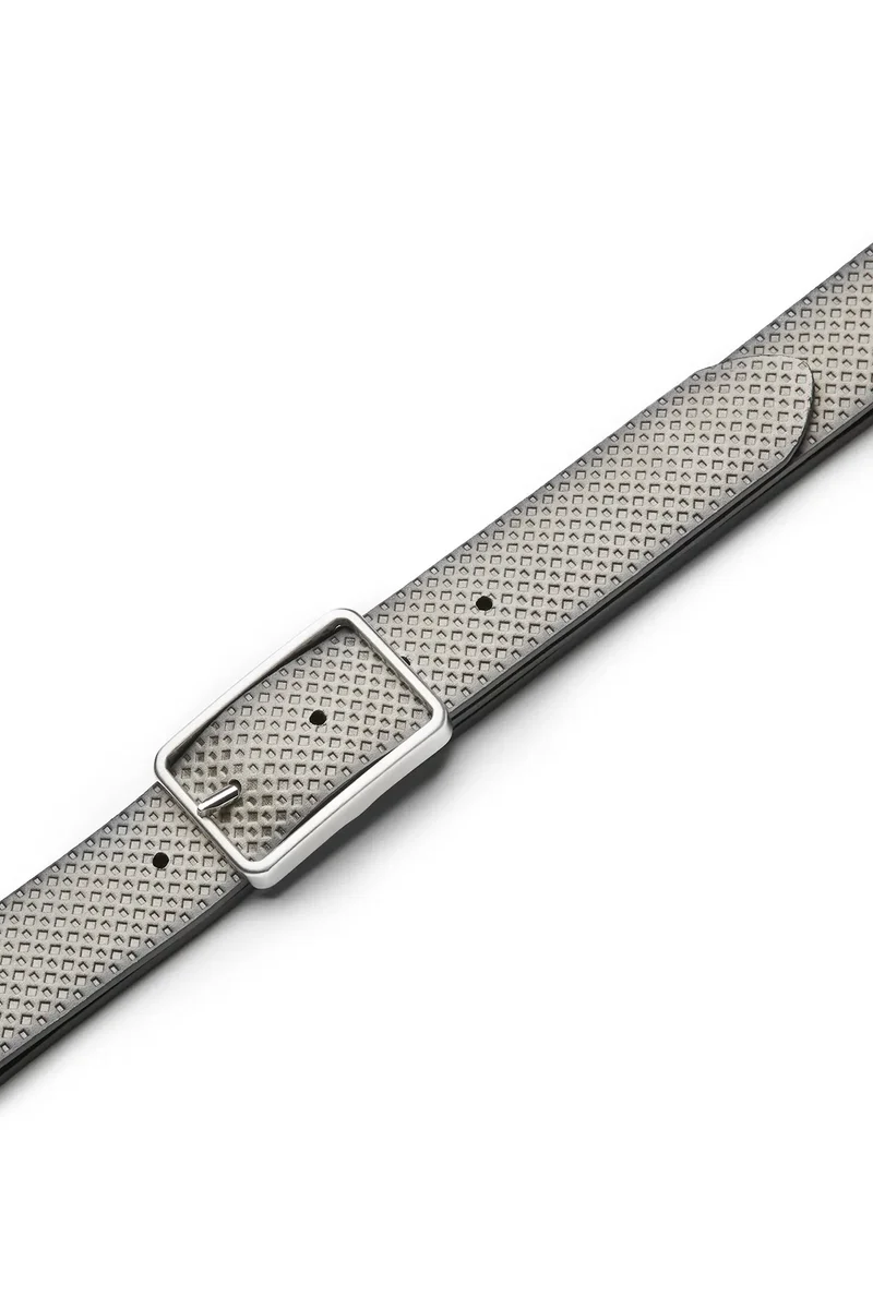 Wendegürtel Herren 3,5 cm – Rautenprägung