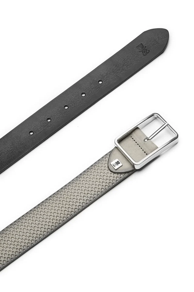 Wendegürtel Herren 3,5 cm – Rautenprägung