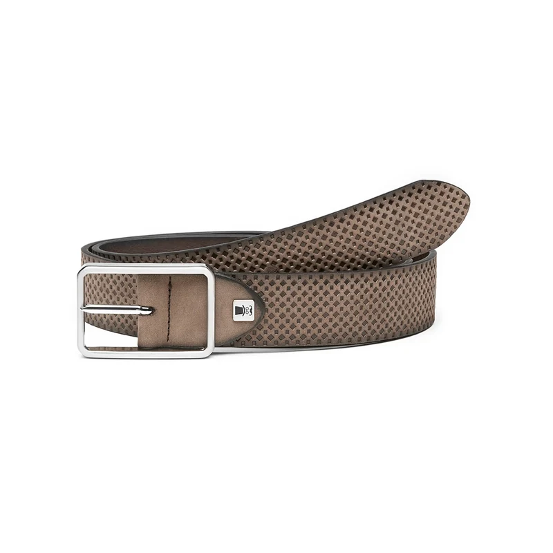 Wendegürtel Herren 3,5 cm – Rautenprägung
