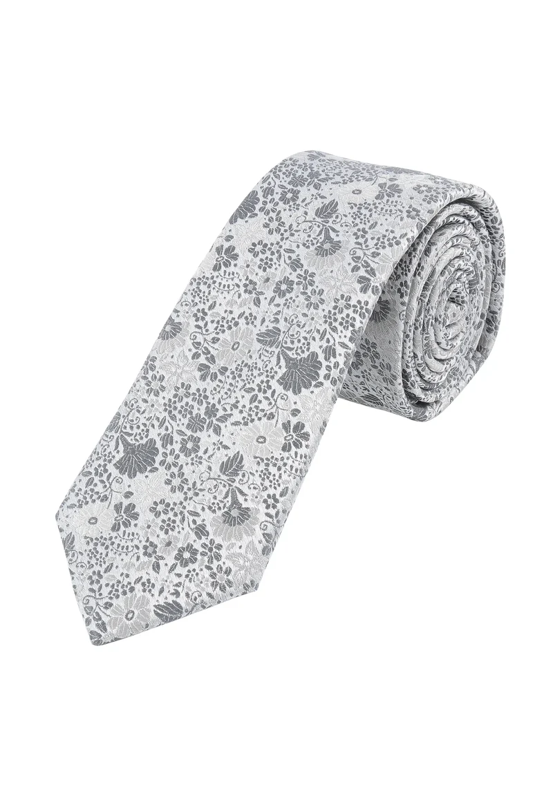 Hochzeitskrawatte Herren aus Seide – Floral