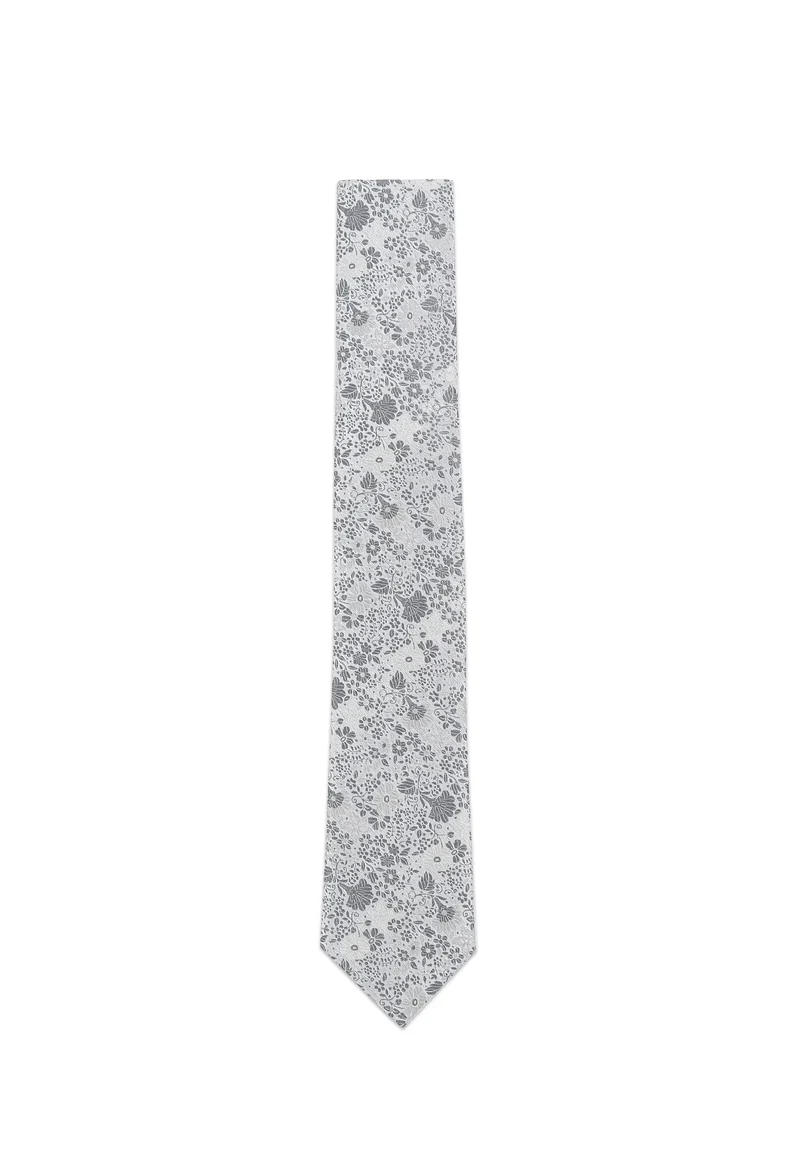 Hochzeitskrawatte Herren aus Seide – Floral