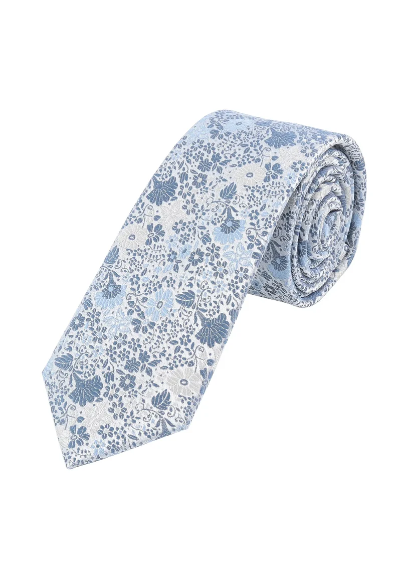 Hochzeitskrawatte Herren aus Seide – Floral
