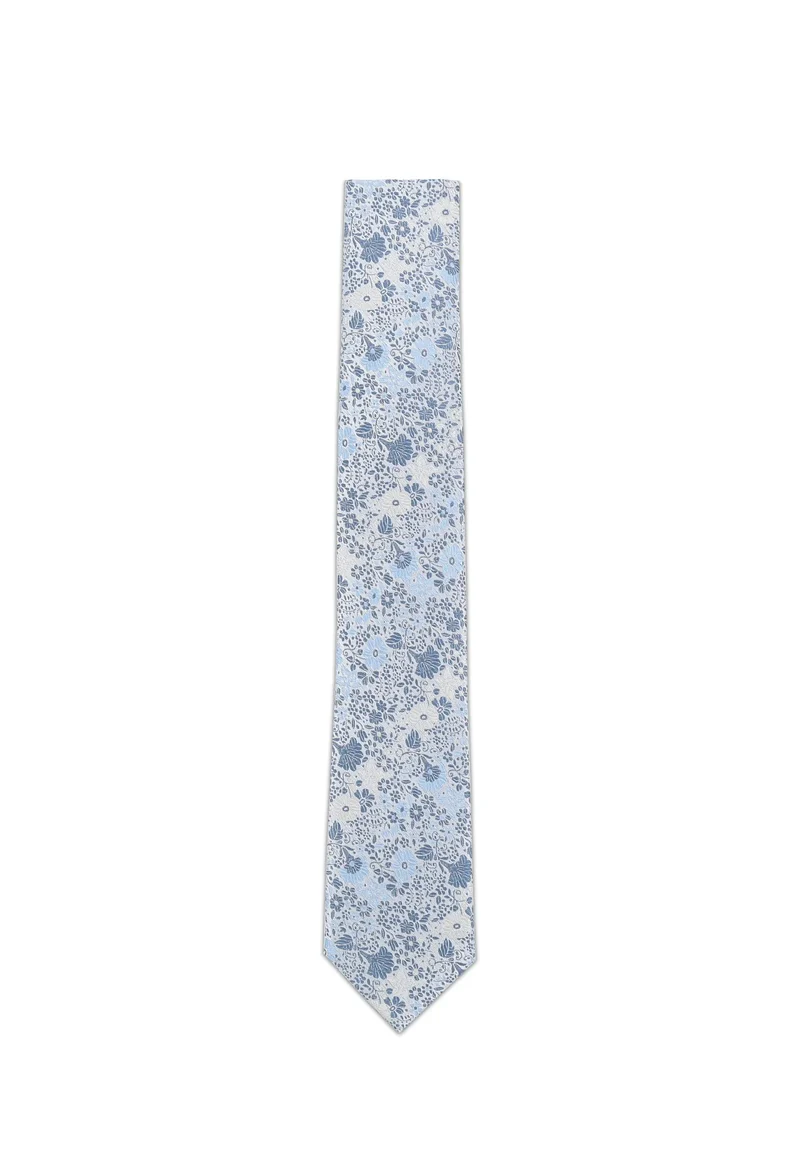 Hochzeitskrawatte Herren aus Seide – Floral
