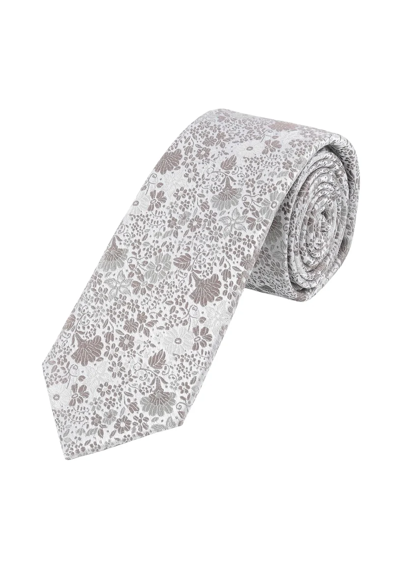 Hochzeitskrawatte Herren aus Seide – Floral