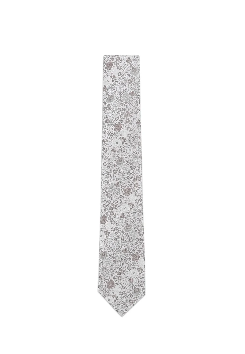 Hochzeitskrawatte Herren aus Seide – Floral