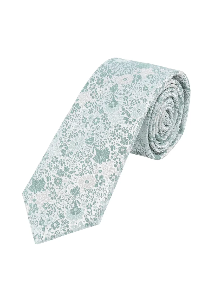 Hochzeitskrawatte Herren aus Seide – Floral
