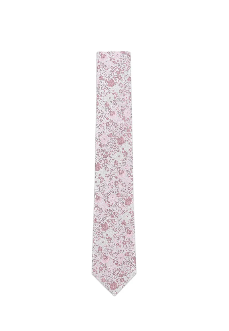 Hochzeitskrawatte Herren aus Seide – Floral