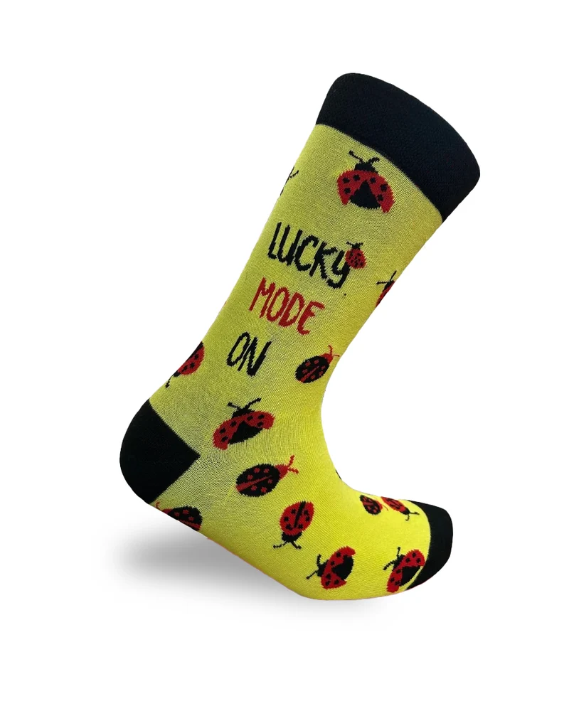 Lucky Mode On Socks Positive Energy Series