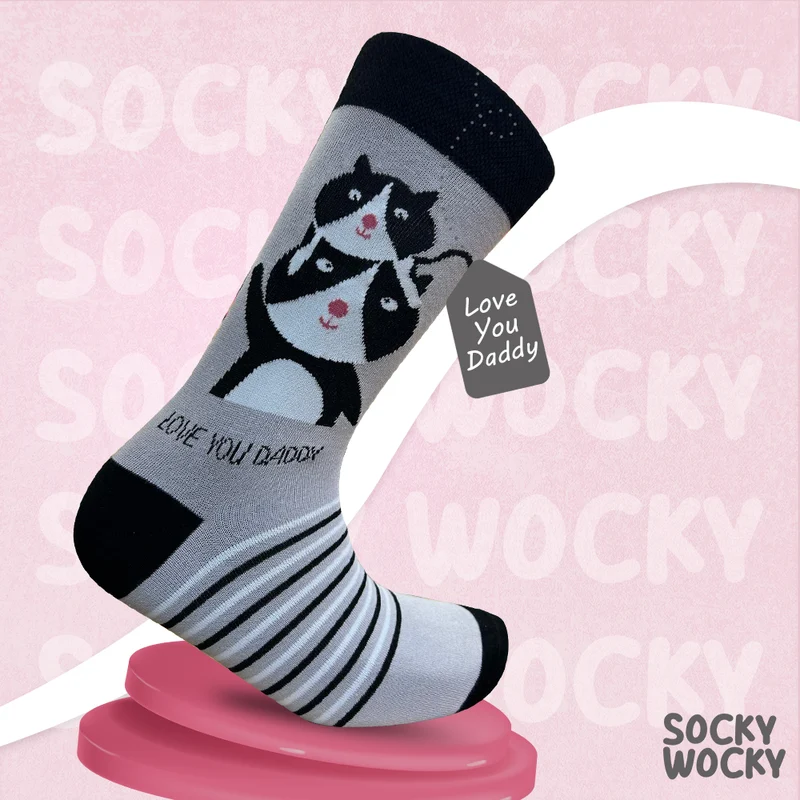 Love You Daddy Socks Father Love Gift Series