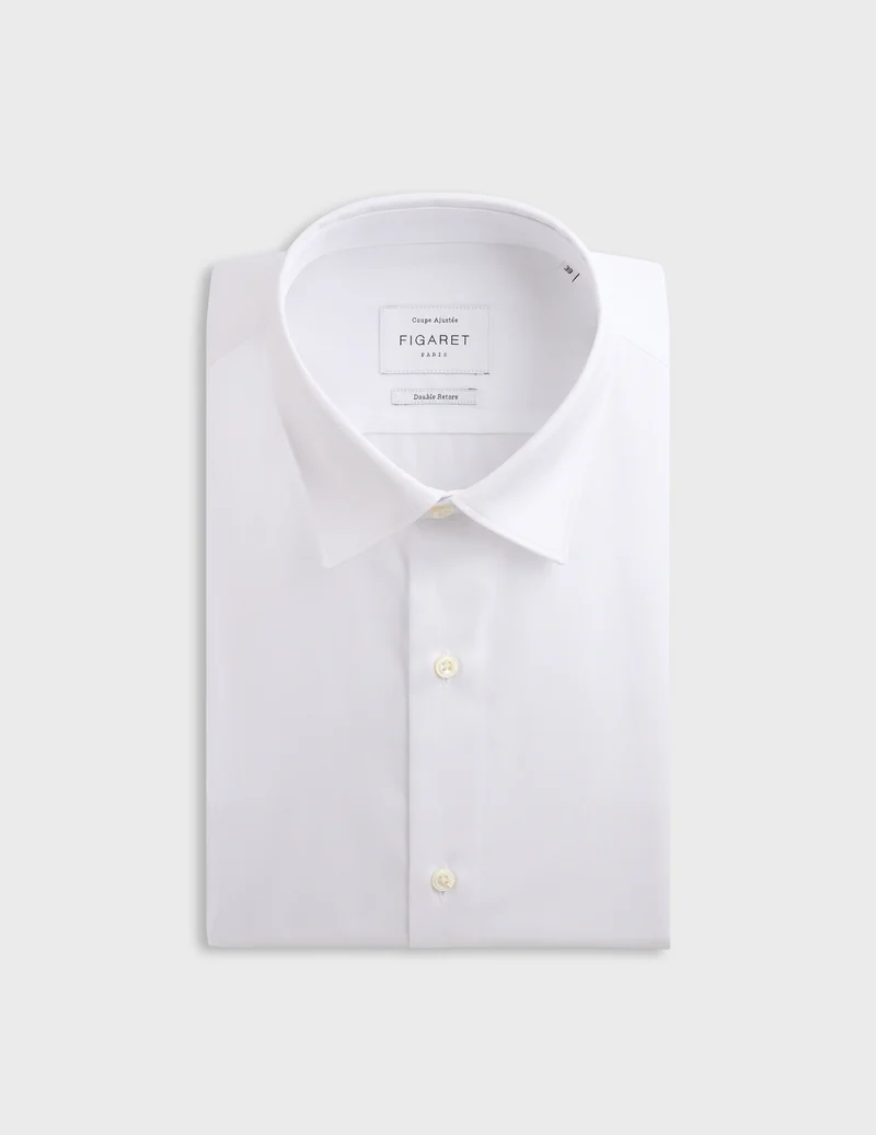 Chemise Ajustée blanche