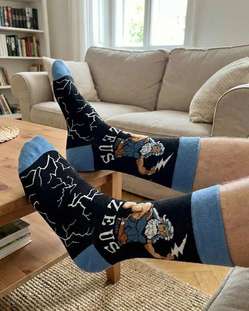 Zeus Socks Mythology Power Edition