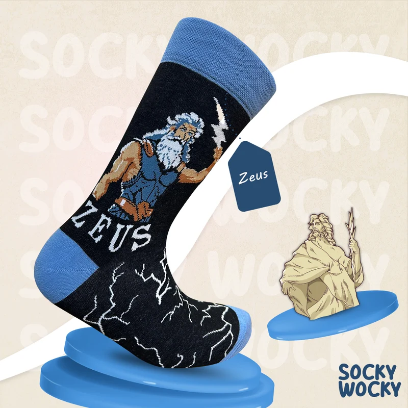Zeus Socks Mythology Power Edition