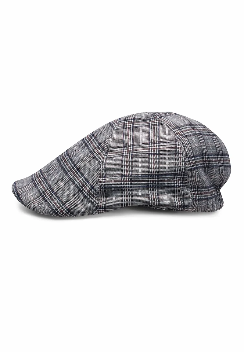 Schiebermütze Herren Glencheck – Flat Cap