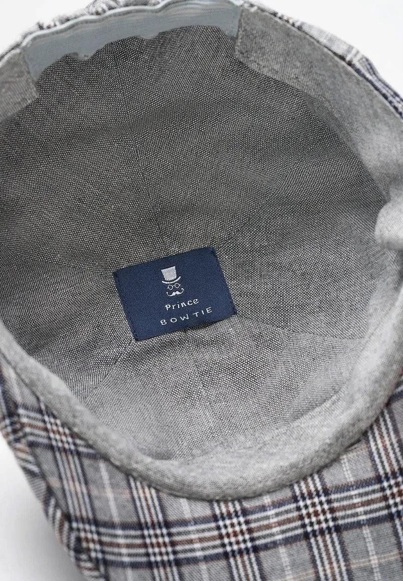 Schiebermütze Herren Glencheck – Flat Cap