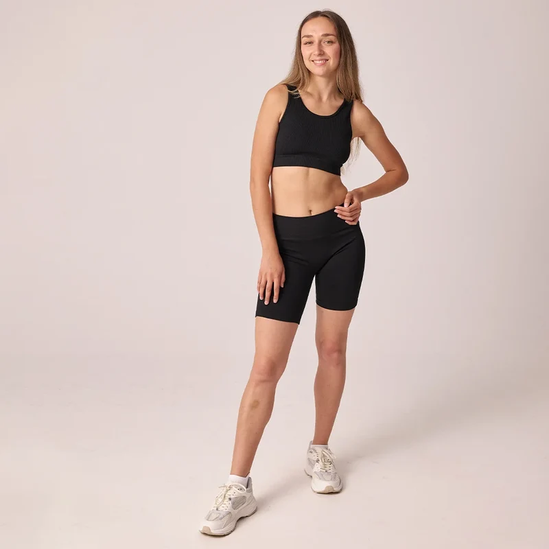 Radlerhose Seamless Damen | Taubenblau