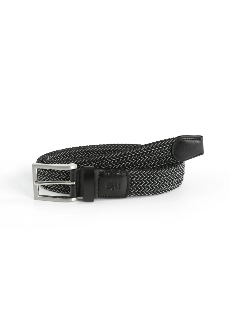 Flechtgürtel Herren elastisch - Geflochten