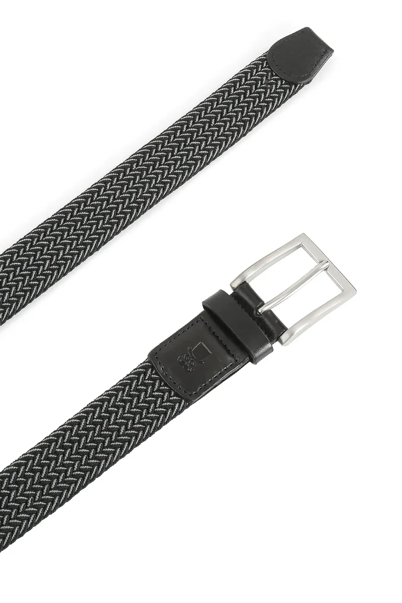 Flechtgürtel Herren elastisch - Geflochten