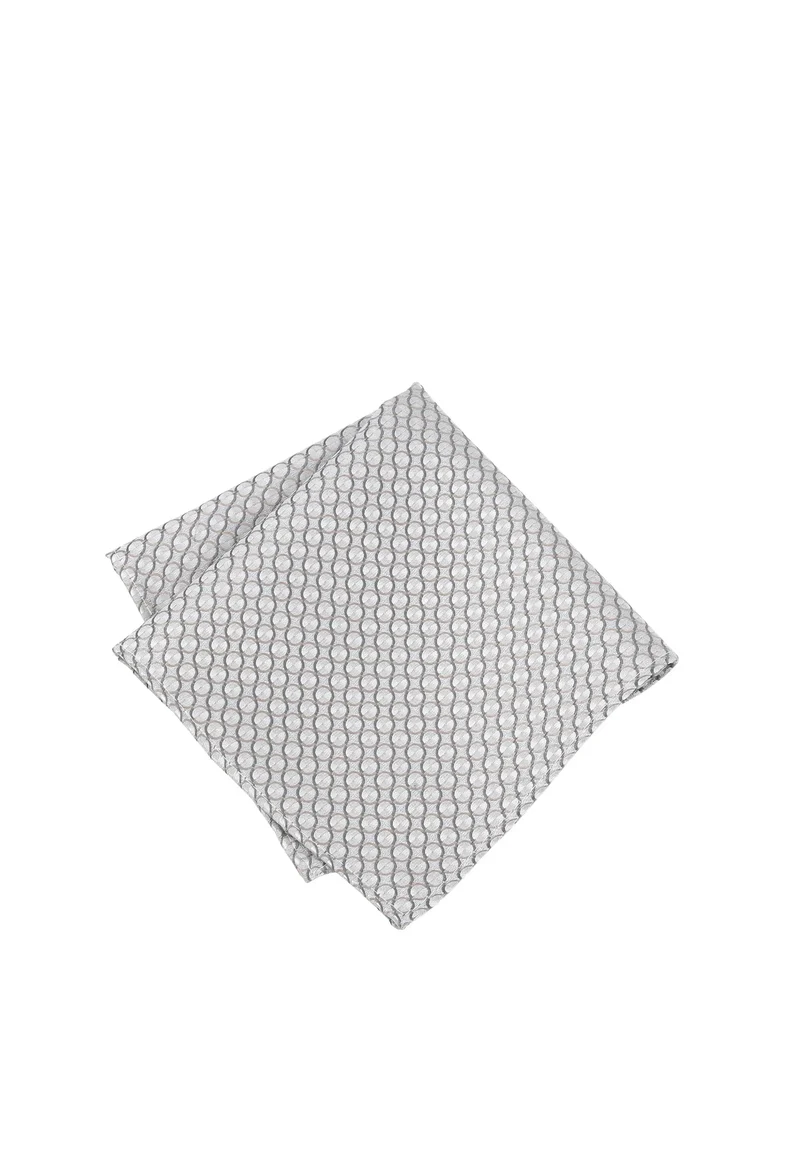 Einstecktuch Herren Hochzeit aus Seide – Kreise