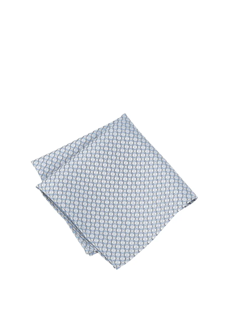 Einstecktuch Herren Hochzeit aus Seide – Kreise