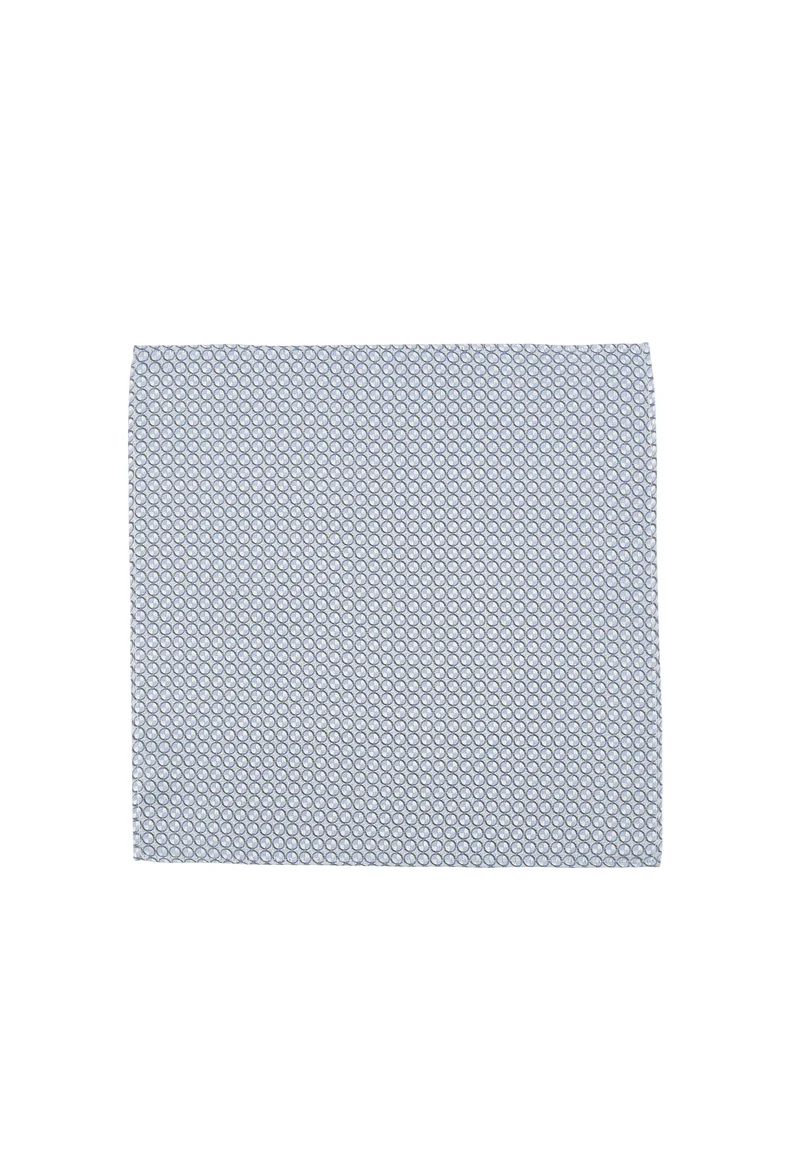Einstecktuch Herren Hochzeit aus Seide – Kreise