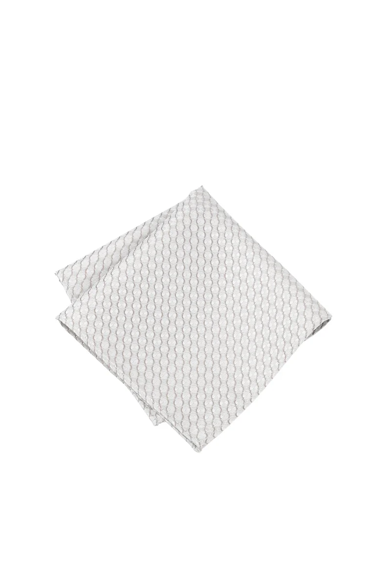 Einstecktuch Herren Hochzeit aus Seide – Kreise