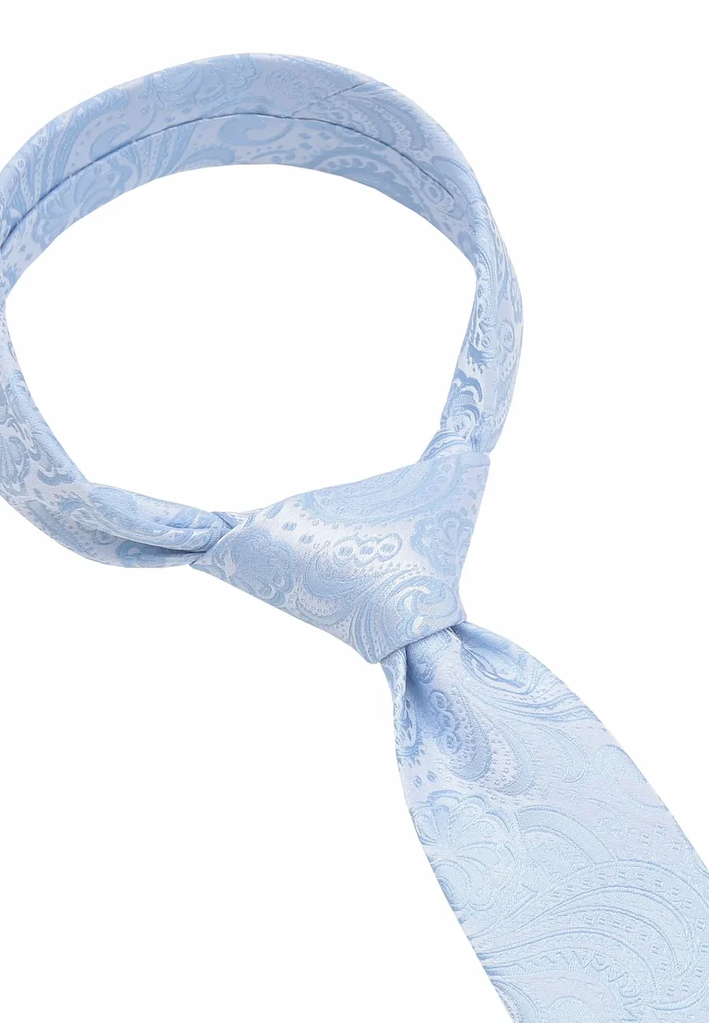 Krawatte Einstecktuch Set Herren aus Seide – Paisley