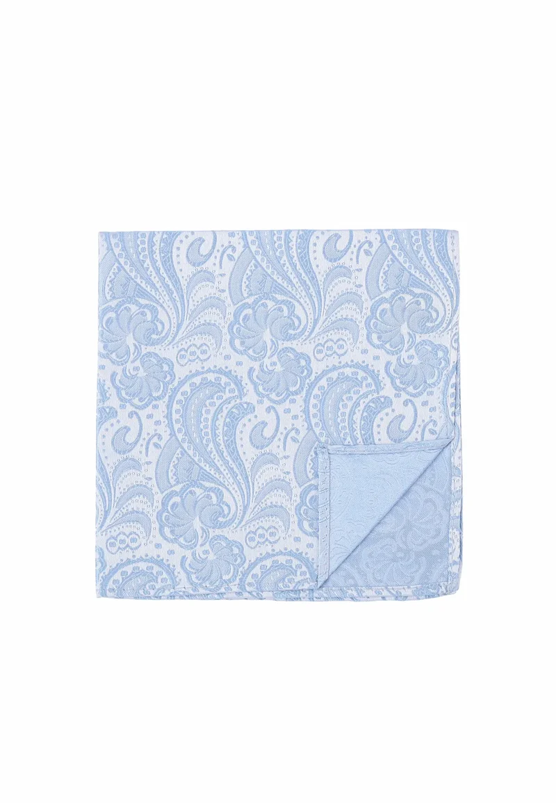 Krawatte Einstecktuch Set Herren aus Seide – Paisley