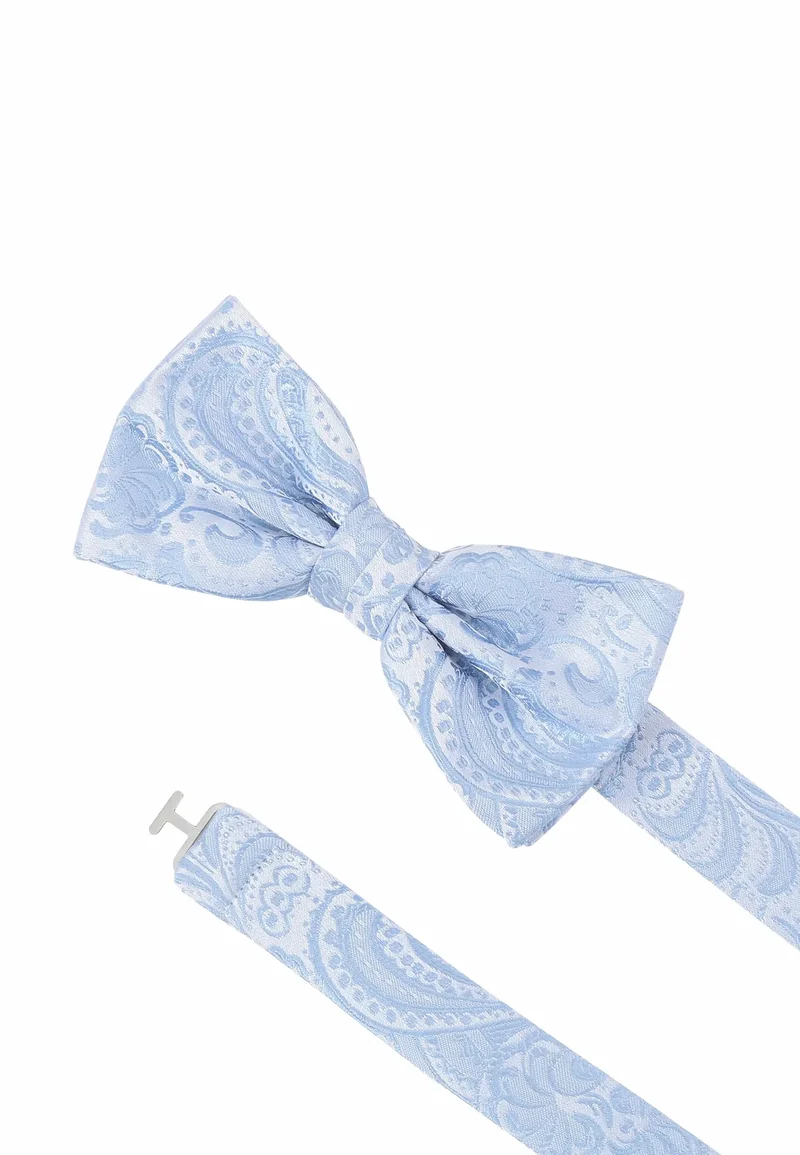 Fliege Einstecktuch Set Herren aus Seide – Paisley