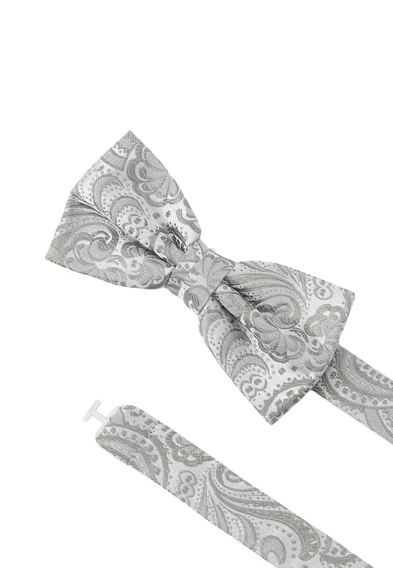 Fliege Einstecktuch Set Herren aus Seide – Paisley