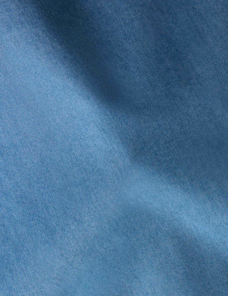 Chemise Semi-ajustée bleue