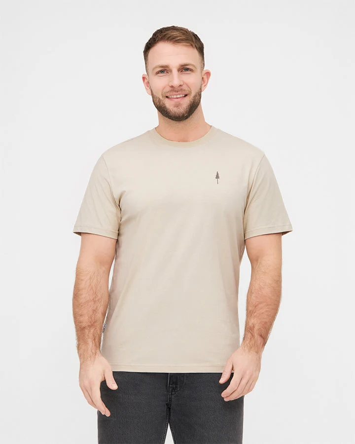 TreeShirt Pumice in beige aus Bio Baumwolle von NIKIN