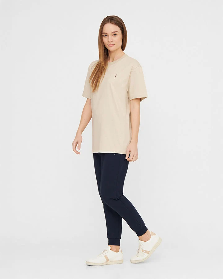 TreeShirt Pumice in beige aus Bio Baumwolle von NIKIN