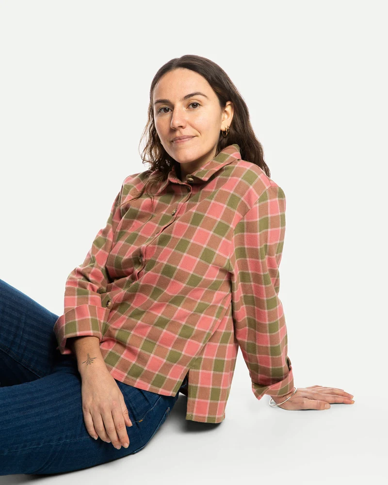 Flannelhemd Wide aus 100% Bio-Baumwolle von Matona